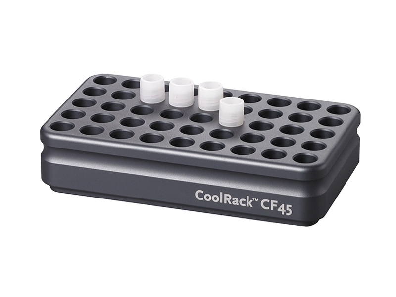 CoolRack CF45 - for use with cryogenic vials or FACS tubes, 45 wells