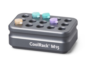 CoolRack M15 gray - 15 x 1.5mL or 2mL microfuge tubes