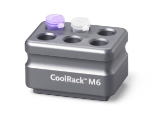 CoolRack M6 gray - 6 x 1.5mL or 2mL microfuge tubes