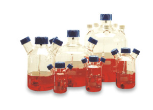 Cell culturing flasks